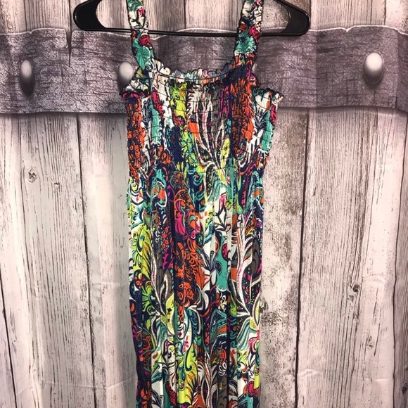 WinWin Dresses & Skirts - Super cute colorful dress size L/XL